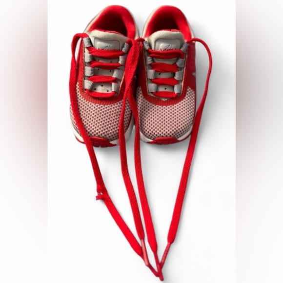 Nike Kids Air Max Zero Essential Toddler 6 Red & White Slip-on Sneakers NWOB - Picture 10 of 11